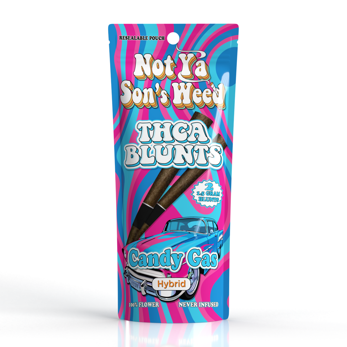 Not Ya Son's Weed 2ct 1.5g THC-A Blunts 10ct Display