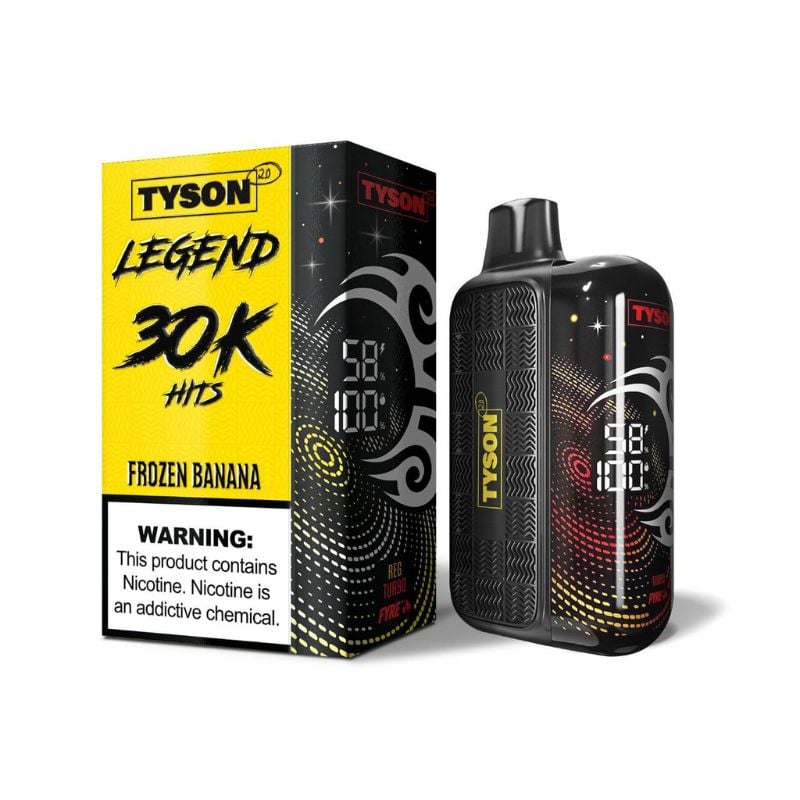 Tyson Legend 2.0 30,000 Puffs Disposable 5ct Display