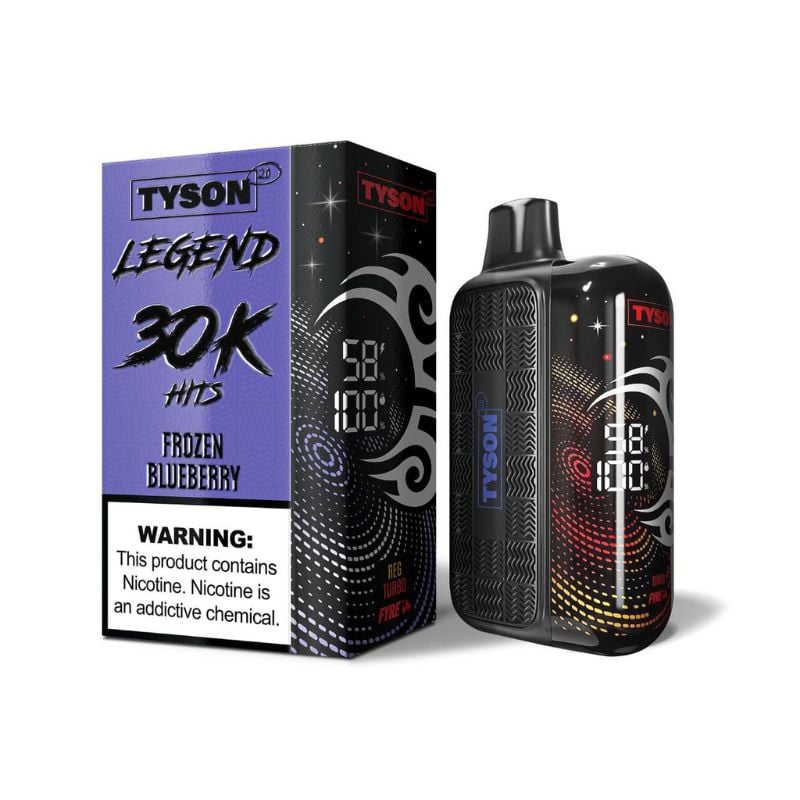 Tyson Legend 2.0 30,000 Puffs Disposable 5ct Display