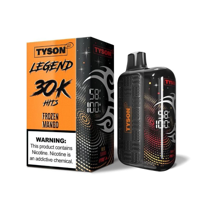 Tyson Legend 2.0 30,000 Puffs Disposable 5ct Display
