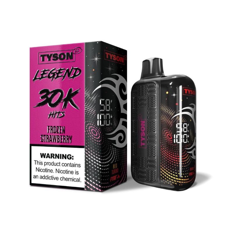 Tyson Legend 2.0 30,000 Puffs Disposable 5ct Display