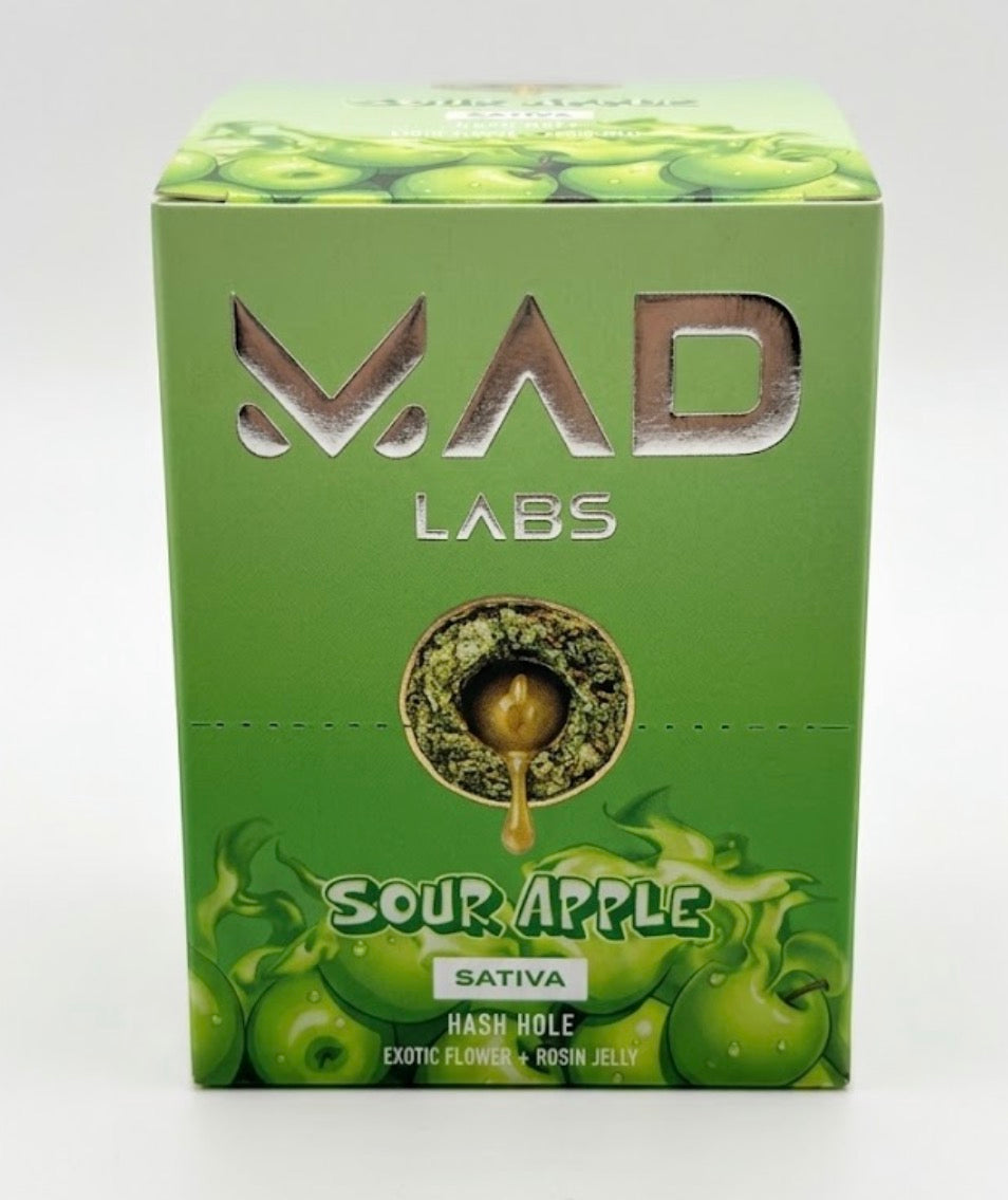 MAD LABS 2G HASH ROLLS THCA 10 pk