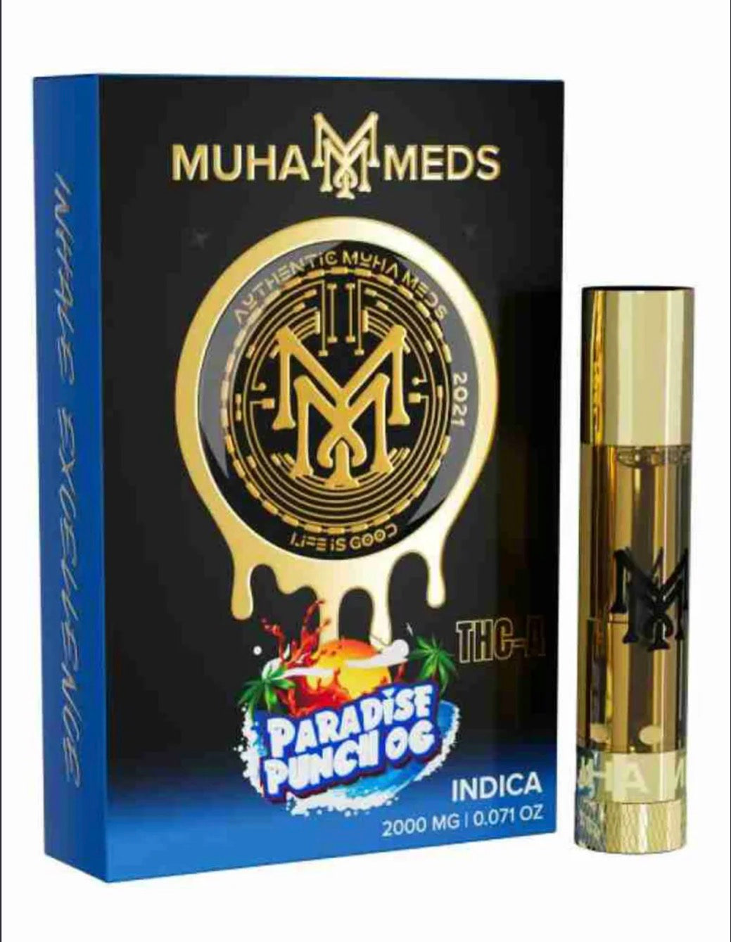 Muha meds Thc-A Carts 2G