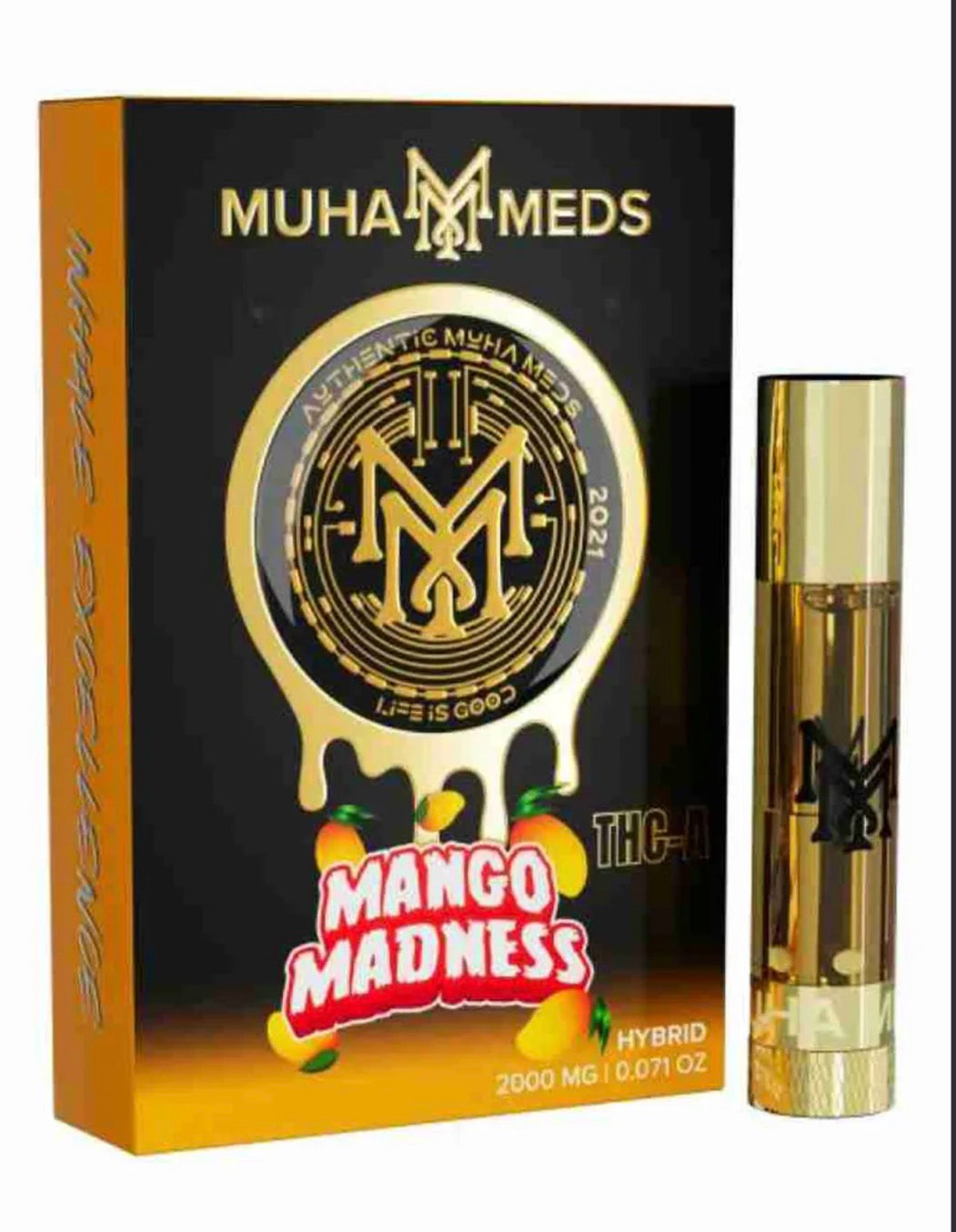 Muha meds Thc-A Carts 2G