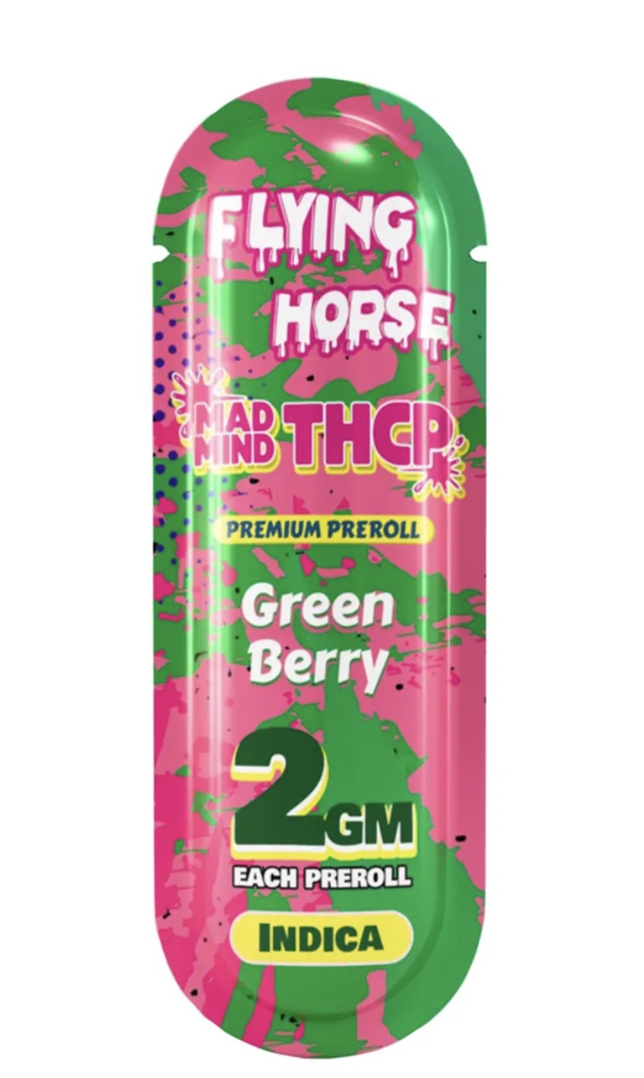 FLYING HORSE 2GM MAD MIND THCP 2GM PREROLL 50CT/BX