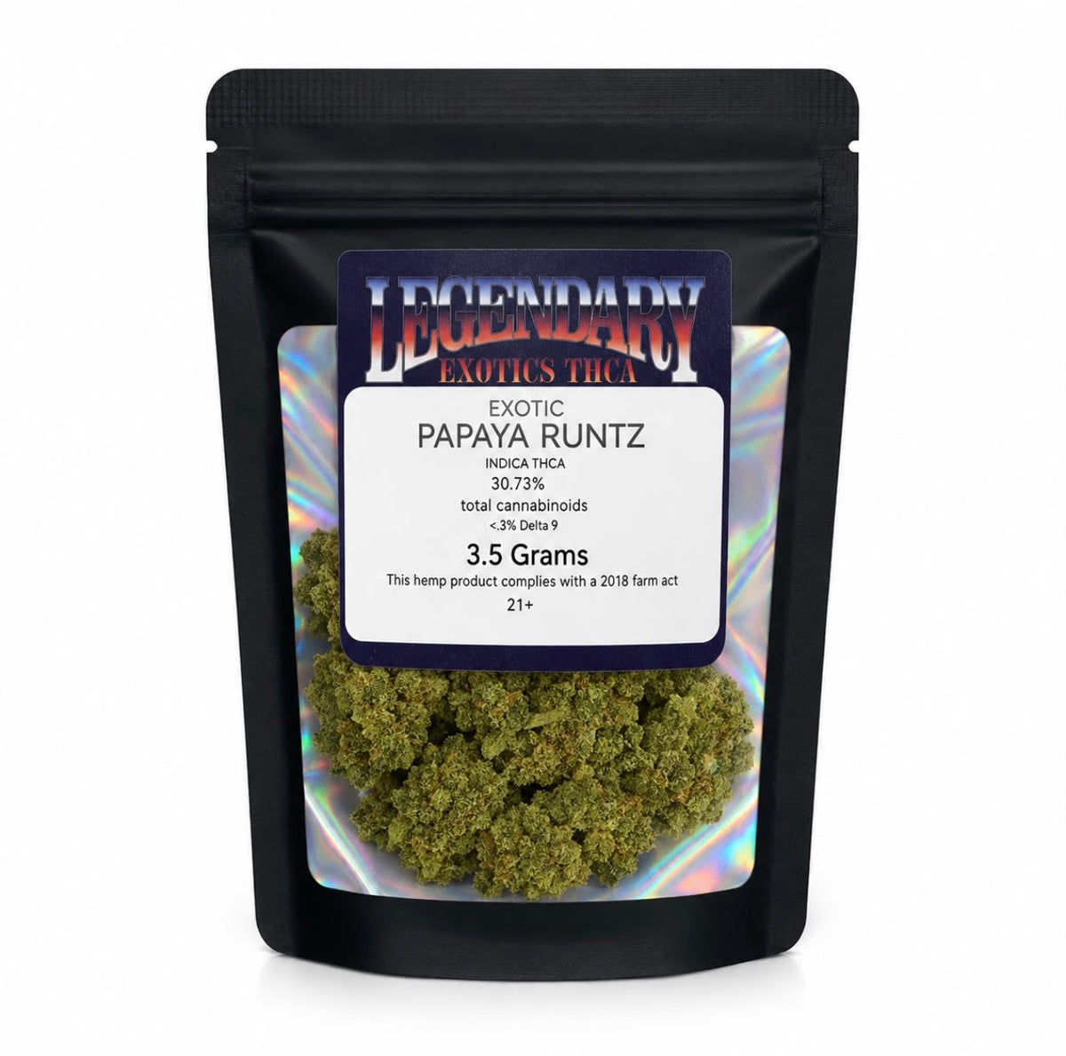 Legendary Exotics THCA – Premium Exotic Flower | 3.5 Gram Collection