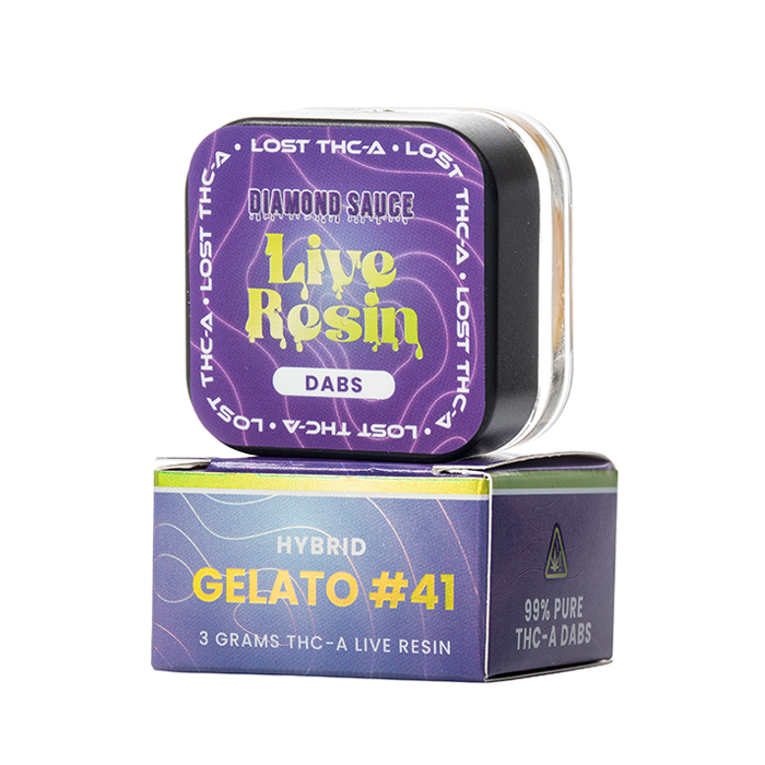 Lost Diamond Sauce 3 g Live Resin Dabs 5ct Display