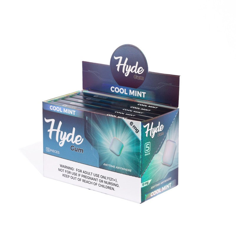 Hyde 6mg Nicotine Gum 5ct Display