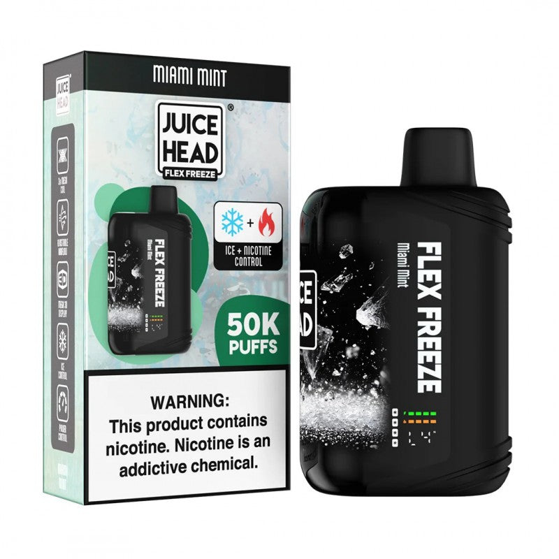 Juice Head Flex Freeze 50K Disposable 5ct Display