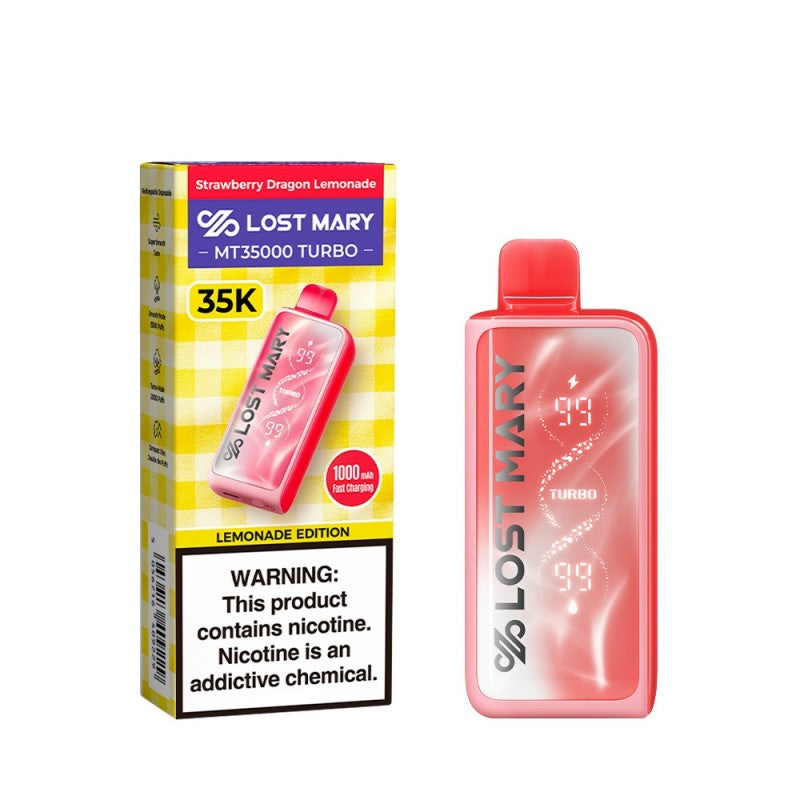 Lost Mary MT35000 Turbo 5ct Display
