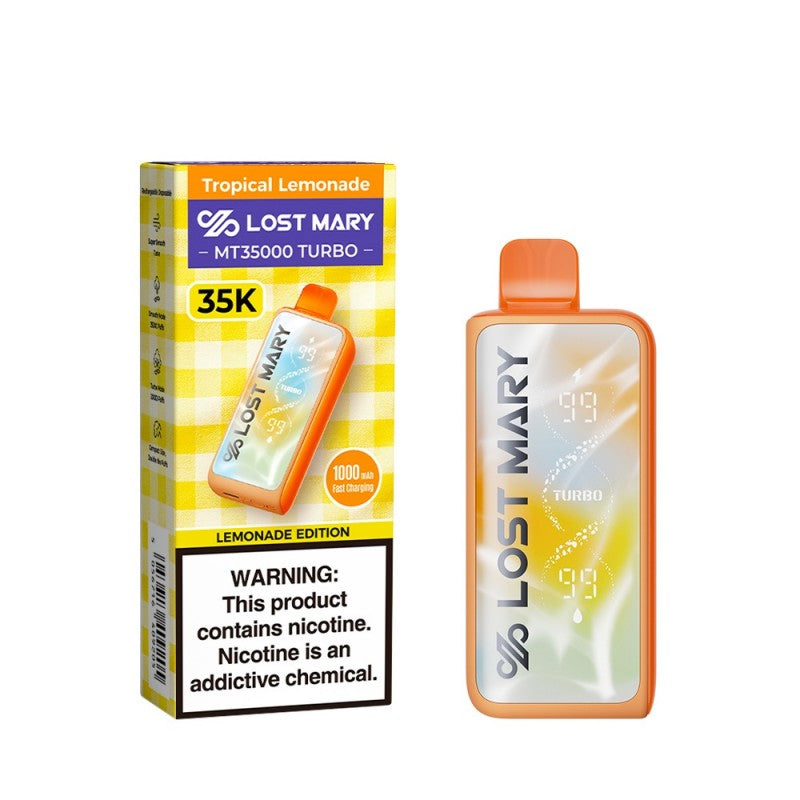 Lost Mary MT35000 Turbo 5ct Display