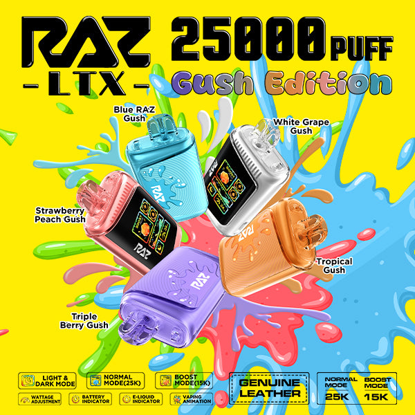 RAZ LTX 25000 Disposable 5ct Display