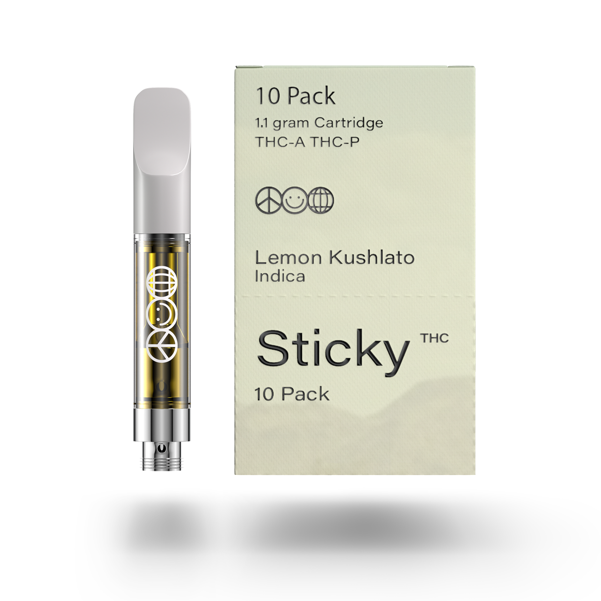 Puffy Sticky 1.1g THCA/THCP Cartridge 10ct Display
