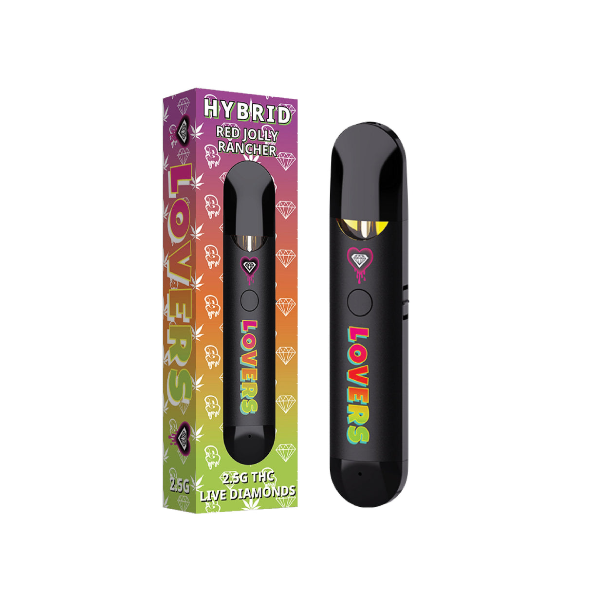 Lovers 2.5g THC-A Live Diamonds Disposable 10ct Display