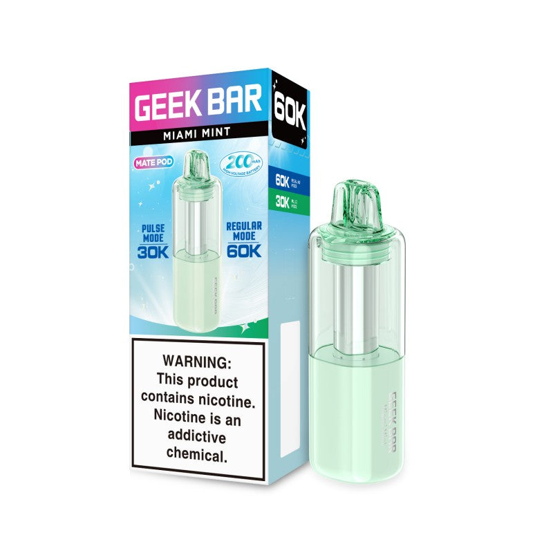 Geekbar Mate 60K Disposable Pod 5ct Display