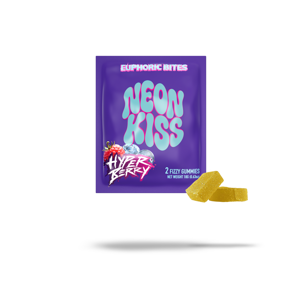 Neon Kiss 2PK Eupohoric Mushroom Gummies 30ct Display