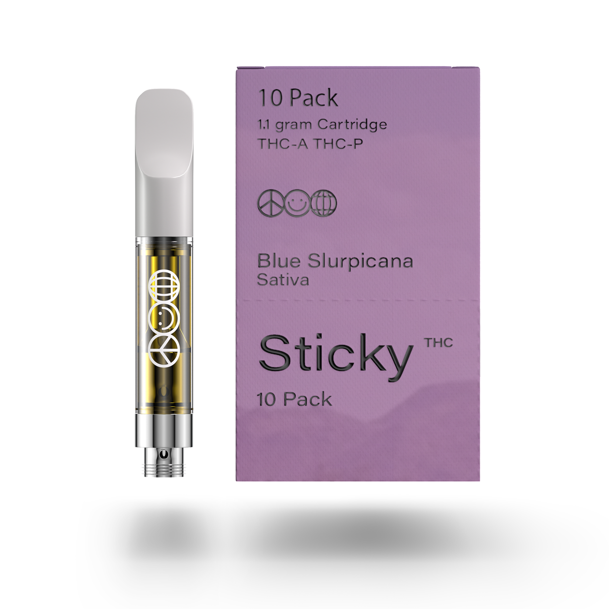 Puffy Sticky 1.1g THCA/THCP Cartridge 10ct Display