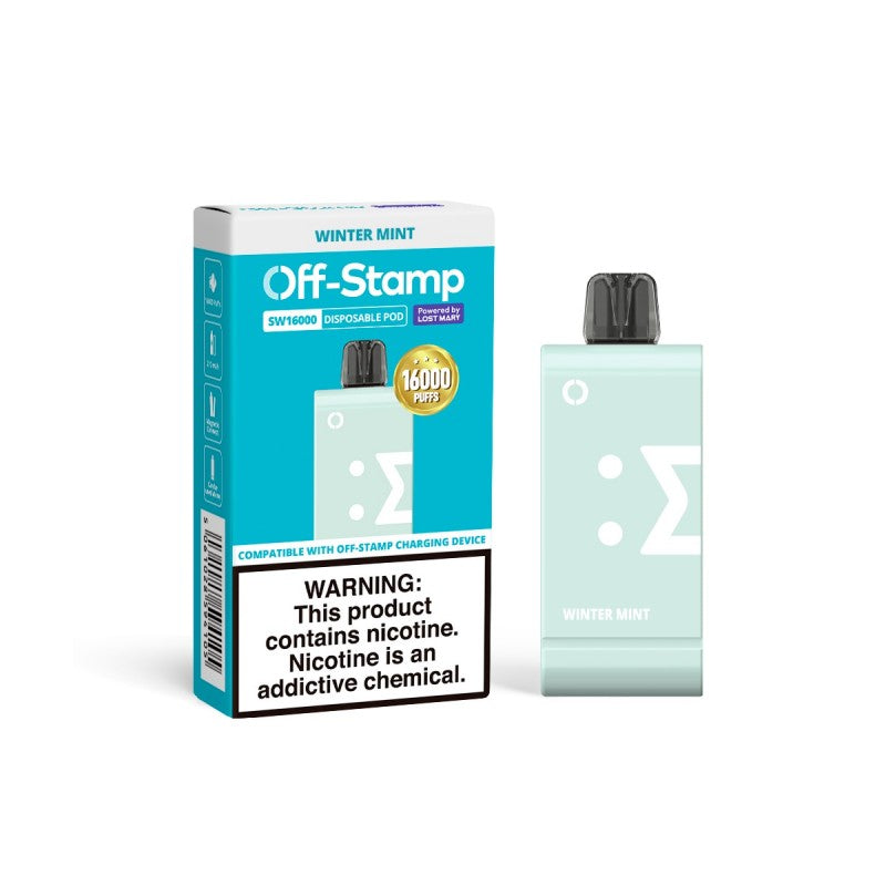 Off-Stamp SW16000 Pod Disposable 5ct Display