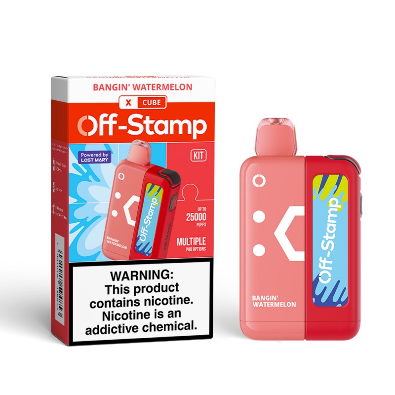 Off-Stamp X-Cube 25K Disposable KIT 5ct Display