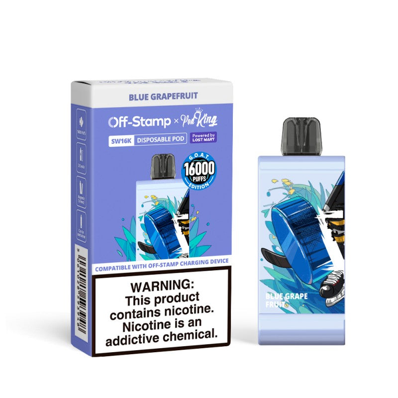 Off-Stamp SW16000 Pod Disposable 5ct Display