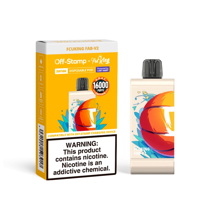 Off-Stamp SW16000 Pod Disposable 5ct Display