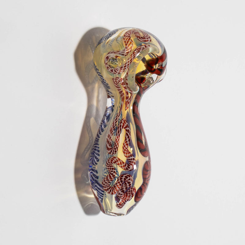 LP-043 SQUIGGLE LARGE 4.5″ HAND PIPE #10650