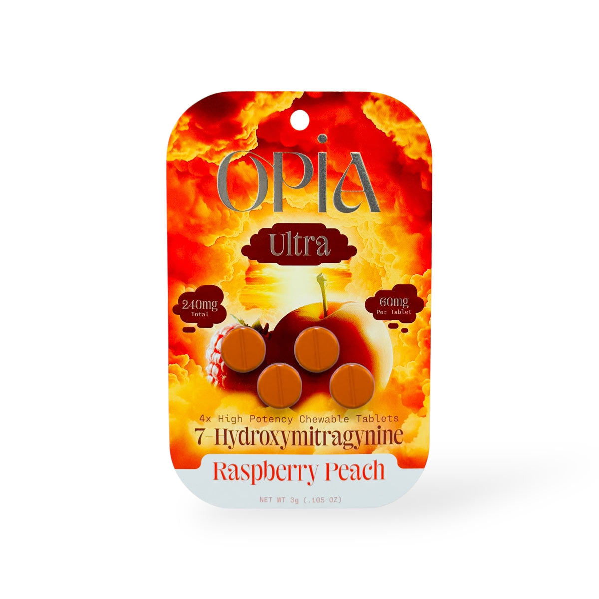 Opia 60mg 4 pack 7-Hydroxy Tablets 10ct Display