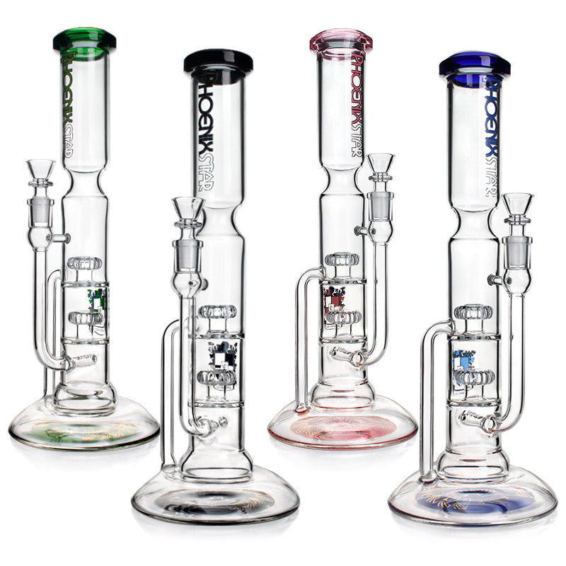 π£ππ«π΄π¬π± Phoenix Star Glass Recycler 14in Water Pipe
