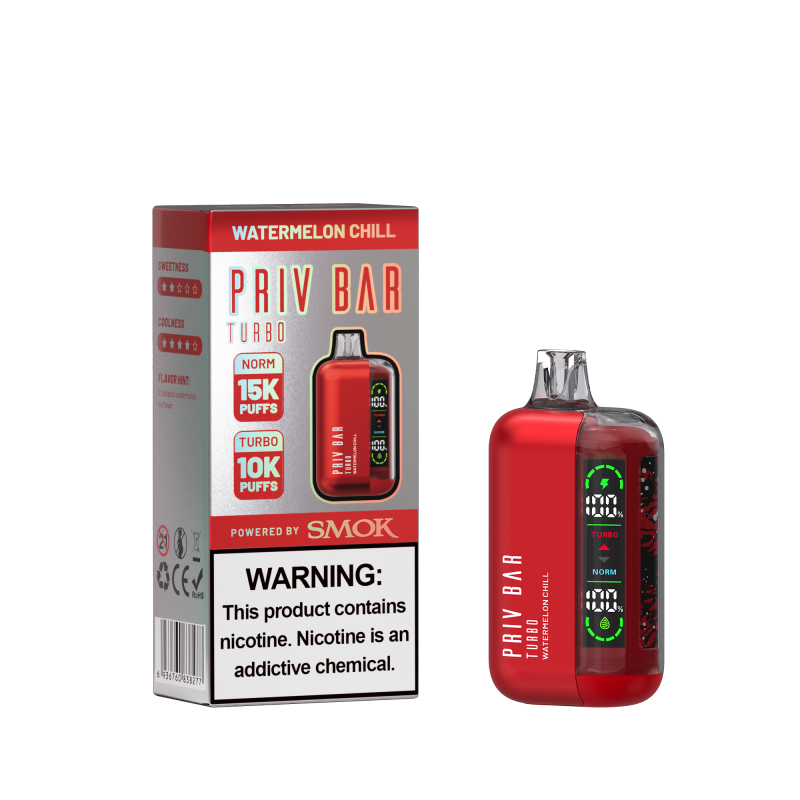 Smok Priv Bar Turbo Disposable 5ct
