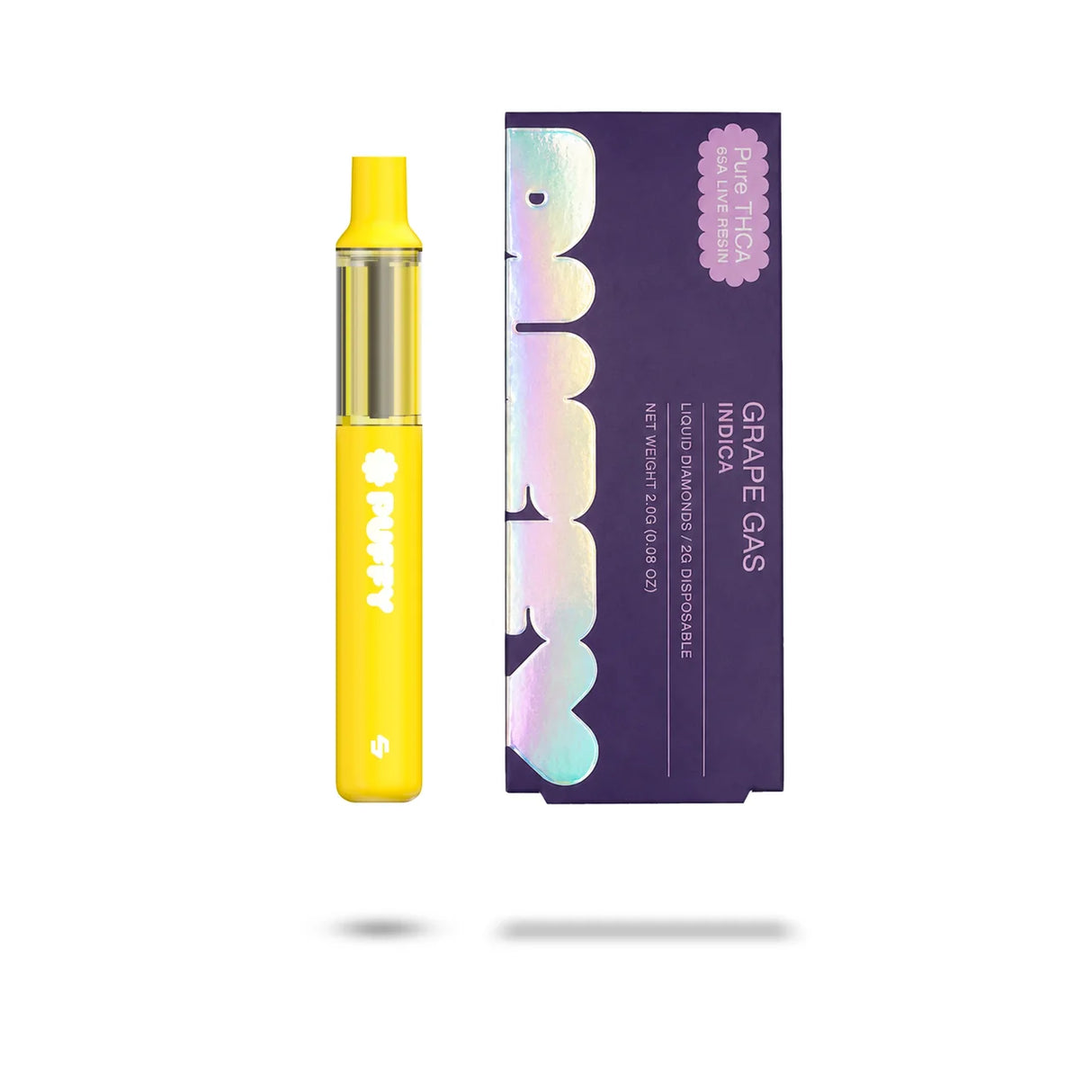 Puffy 2g Pure THCa Live Resin Disposable 5ct Display