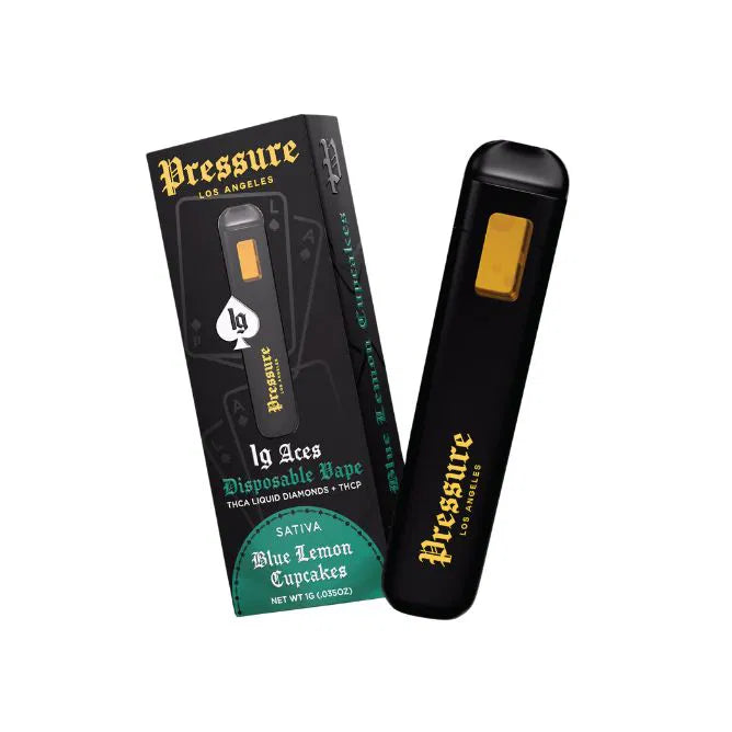 Pressure 1g Aces Disposable THC-P, THC-A 5ct Display