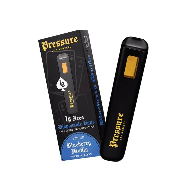 Pressure 1g Aces Disposable THC-P, THC-A 5ct Display