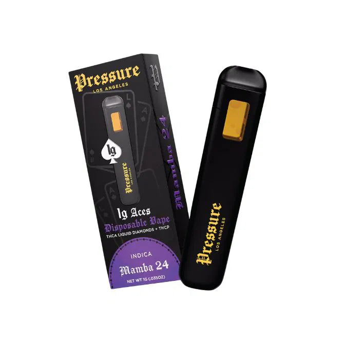 Pressure 1g Aces Disposable THC-P, THC-A 5ct Display