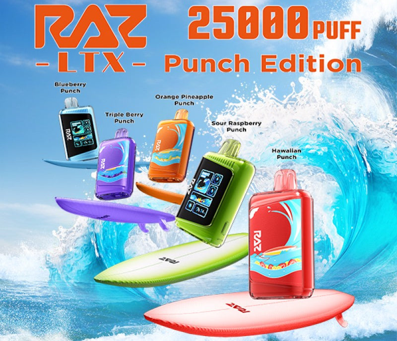 RAZ LTX 25000 Disposable 5ct Display