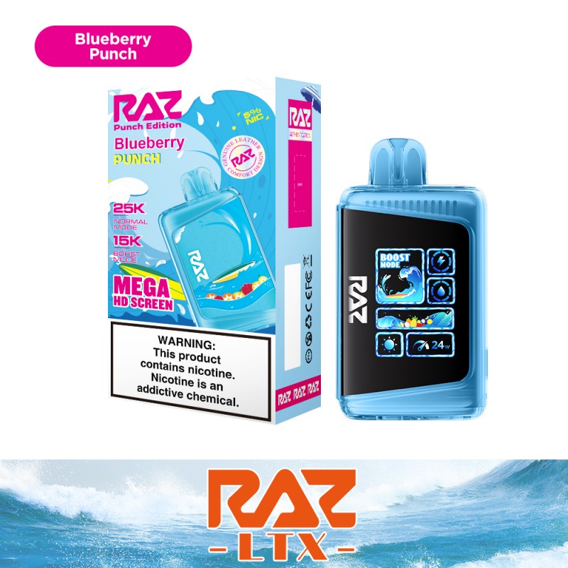 RAZ LTX 25000 Disposable 5ct Display