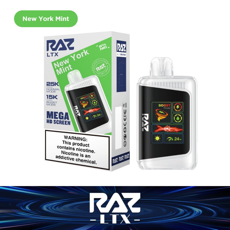 RAZ LTX 25000 Disposable 5ct Display