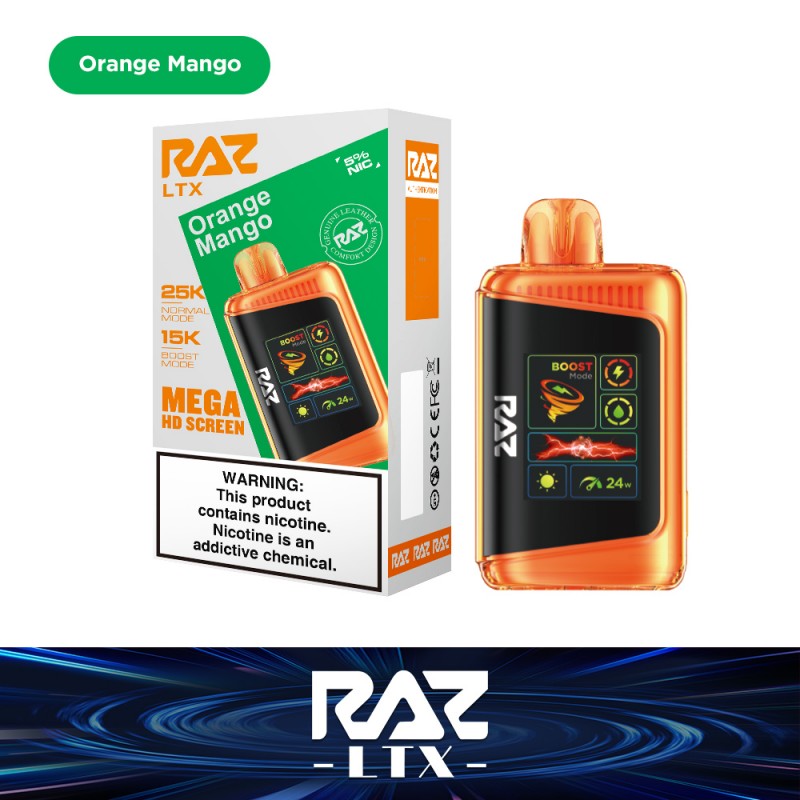 RAZ LTX 25000 Disposable 5ct Display