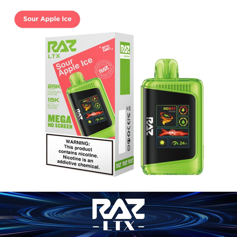 RAZ LTX 25000 Disposable 5ct Display