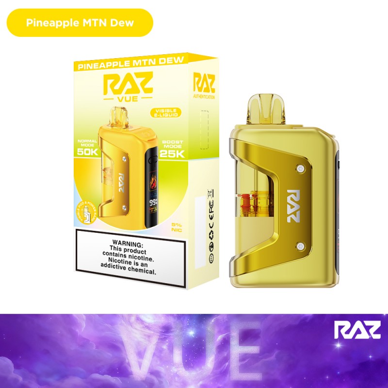 RAZ VUE 50K Disposable KIT with Powebank 5ct Display