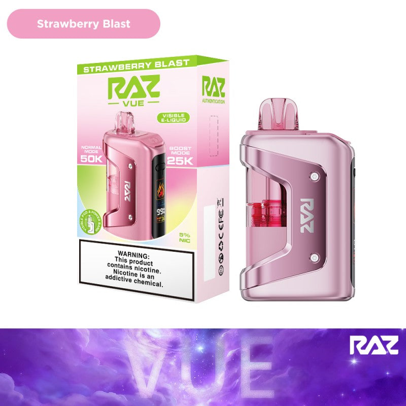 RAZ VUE 50K Disposable KIT with Powebank 5ct Display