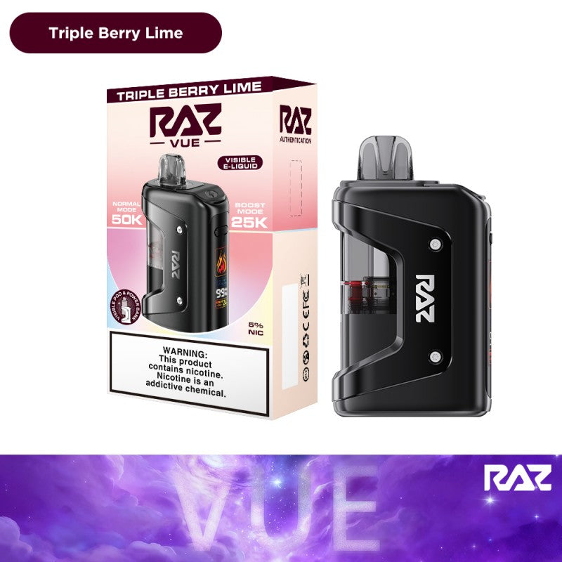 RAZ VUE 50K Disposable KIT with Powebank 5ct Display