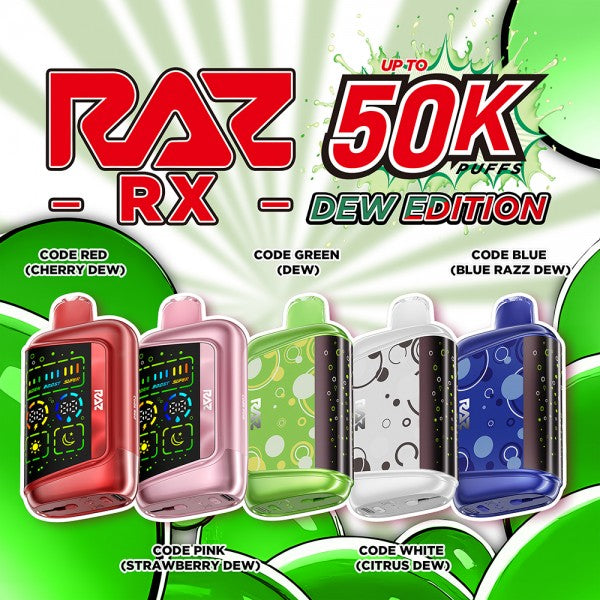 RAZ RX50K Disposable 5ct Display