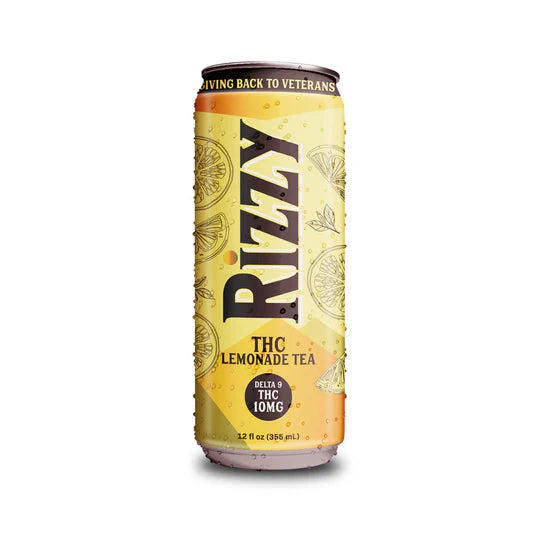 Rizzy D9 THC Lemonade Tea 4ct Cans