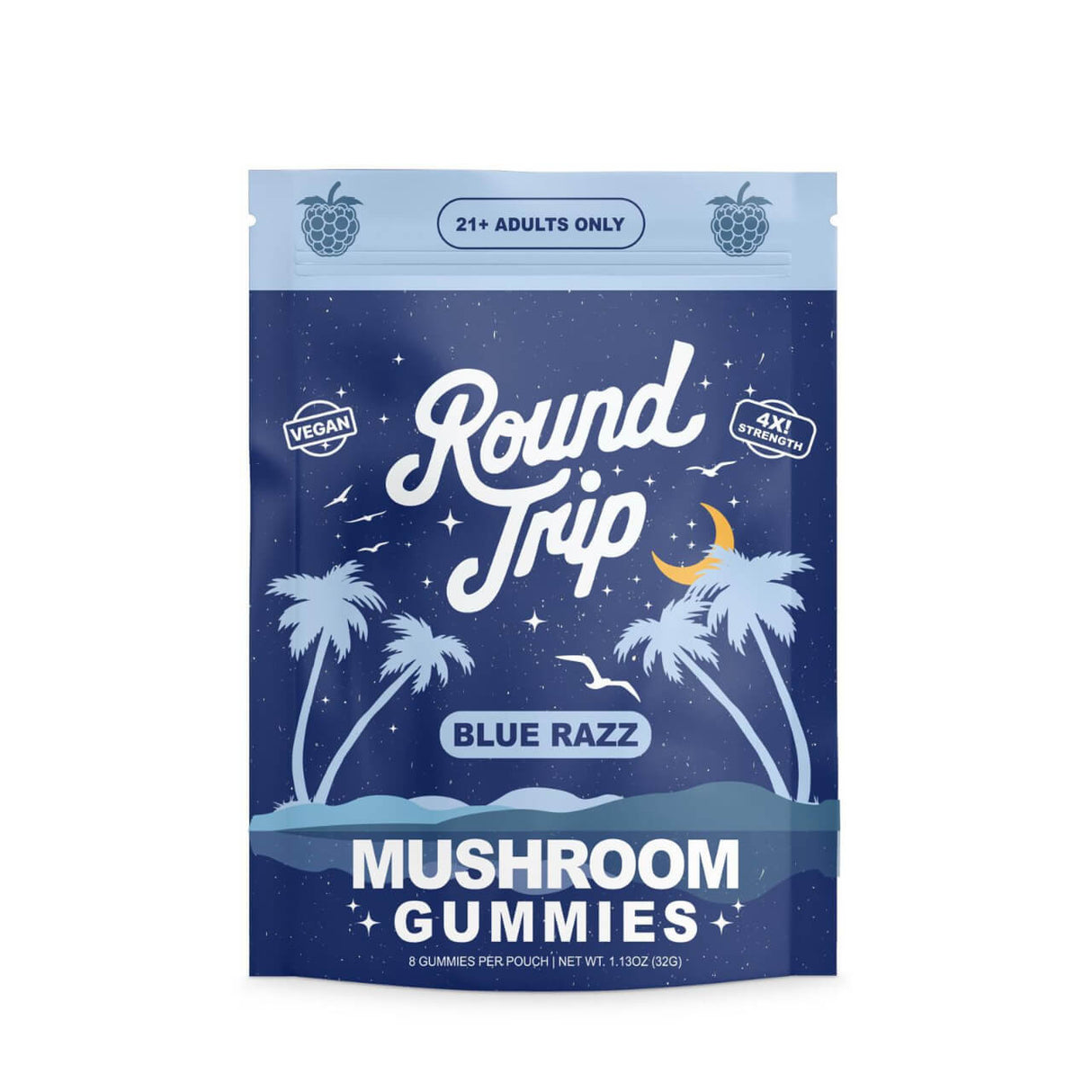Round Trip Mushroom Gummies 10ct Display