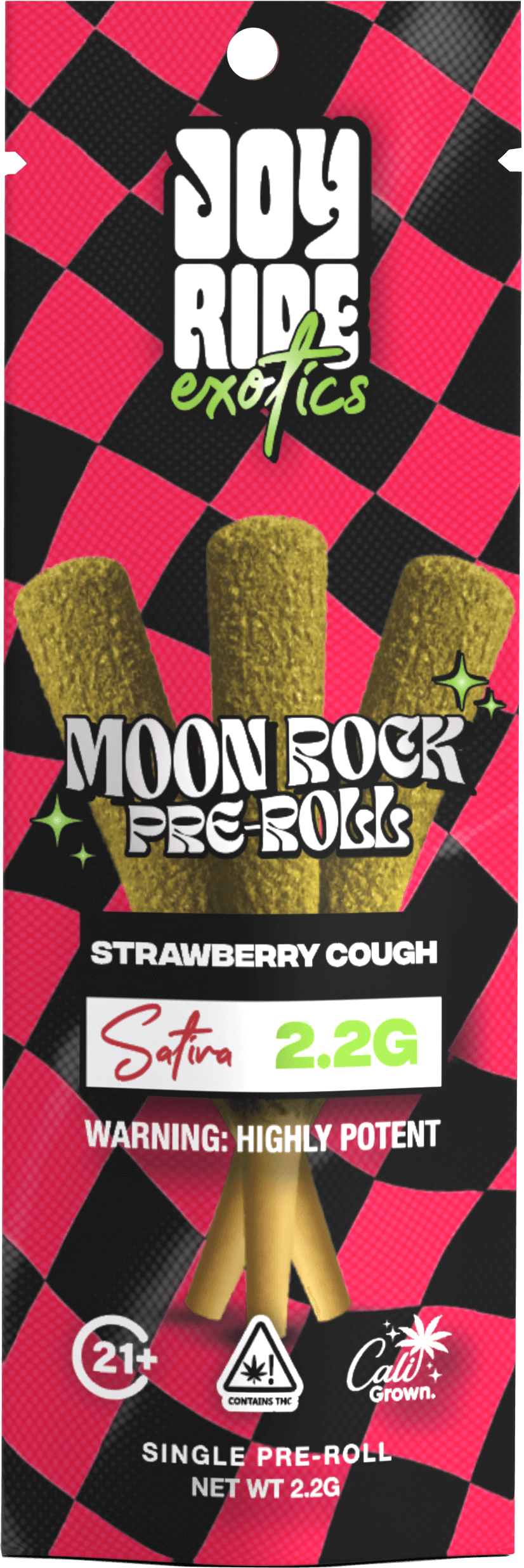 Joyride 2.2g Moonrock Prerolls 10ct Display