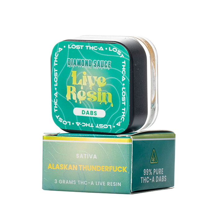 Lost Diamond Sauce 3 g Live Resin Dabs 5ct Display