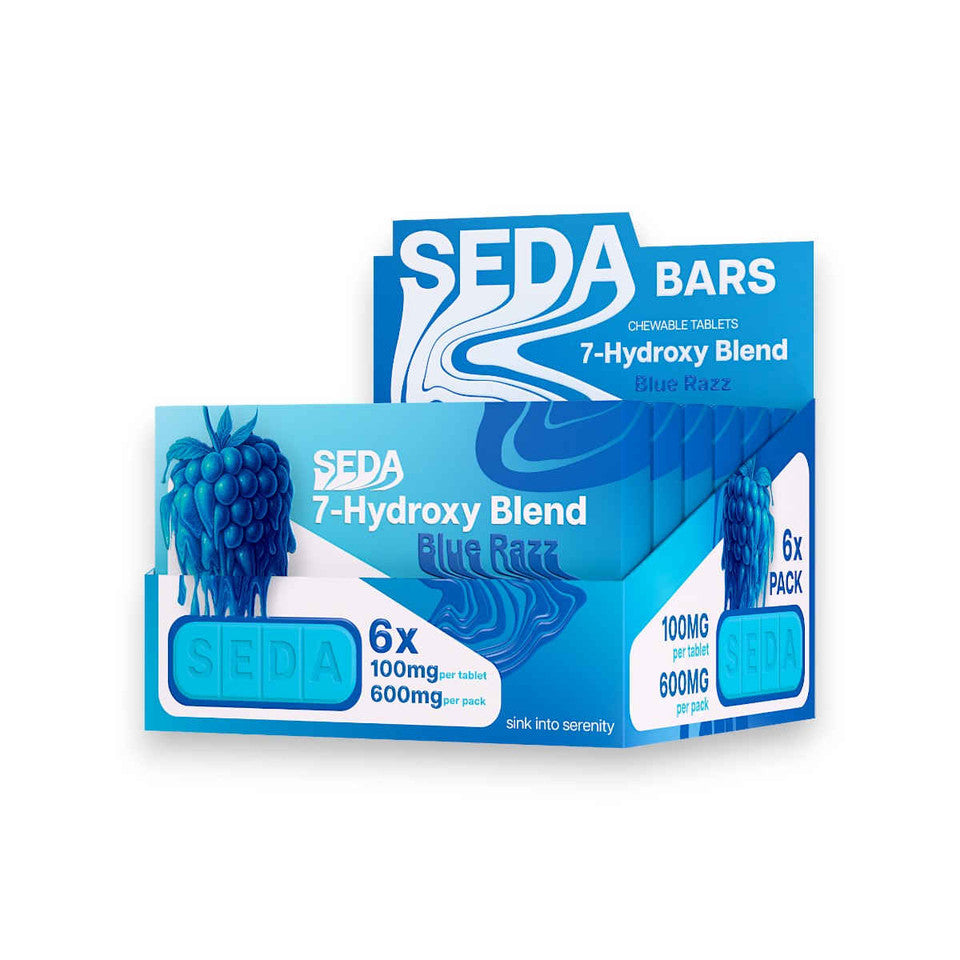 Seda 6pack 600mg 7-Hydroxy Tablets 6ct Display
