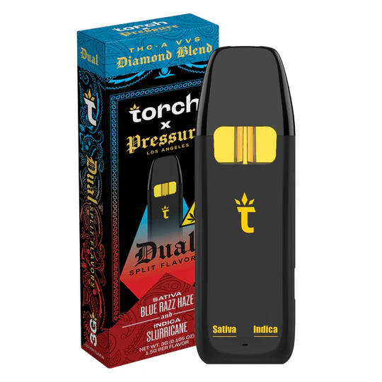 Torch X Pressure LA 3g THC-A Disposable 5ct Display