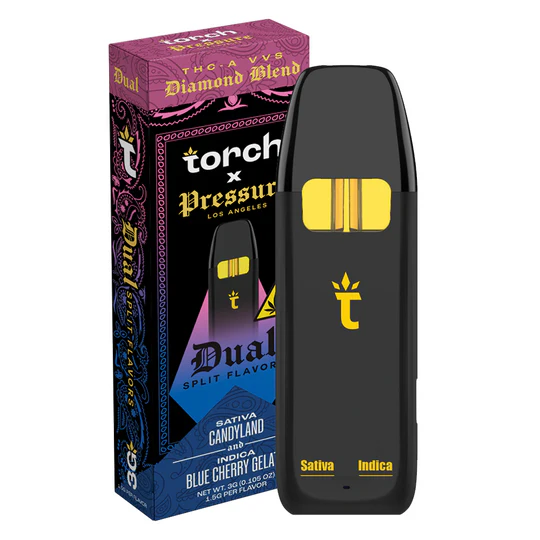 Torch X Pressure LA 3g THC-A Disposable 5ct Display