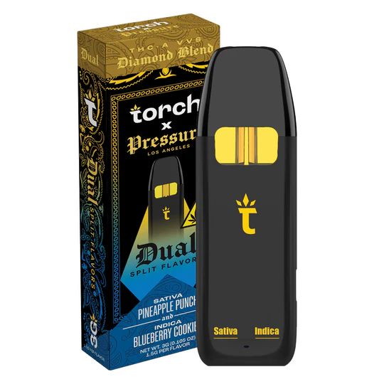 Torch X Pressure LA 3g THC-A Disposable 5ct Display